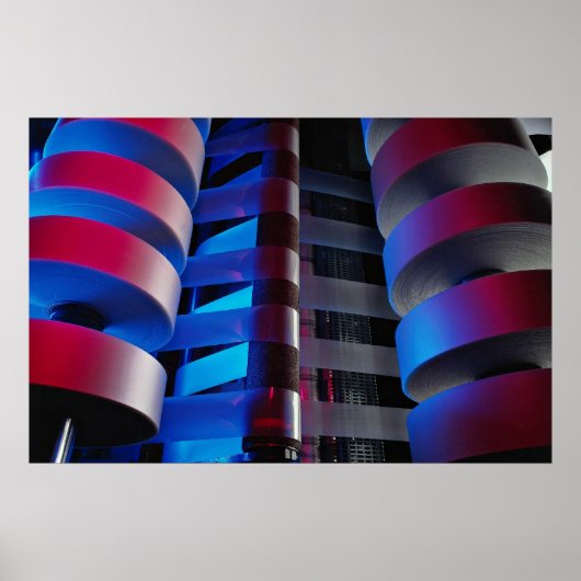 Gegevens over industriële verpakkingsmachines poster (Voorkant)