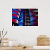 Gegevens over industriële verpakkingsmachines poster (Keuken)