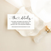 Gegevens over moderne zwarte-hardehandschrift brui informatiekaartje