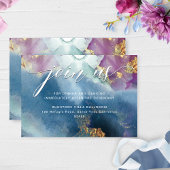 Gegevens over Paarse, Blauwgroen en blauwe Waterve Informatiekaartje