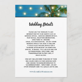 Gegevens over Tropisch handpalmgordelgevechten Kaart