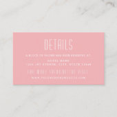 Gegevens over Tropisch lef Art Deco Geïnspireerd h Informatiekaartje (Voorkant)