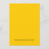 Gegevens over Tropisch roze flamingo Wedding Informatiekaartje (Achterkant)