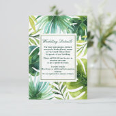 Gegevens over Tropische olifanten Hawaiian Summer  Informatiekaartje (Staand voorkant)