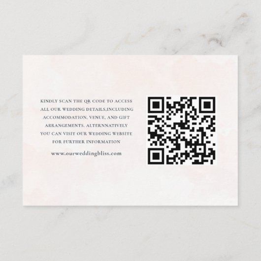 Gegevens over Waterverf met eucalyptus-QR-code bru Informatiekaartje (Achterkant)