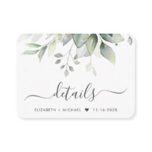 Gegevens over Waterverf met eucalyptus-QR-code bru