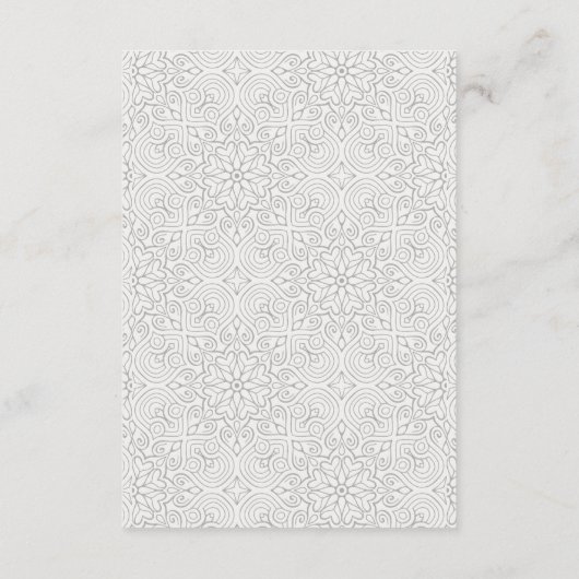 Gegevens over  Waterverf Peacock Weddenschap Informatiekaartje (Achterkant)