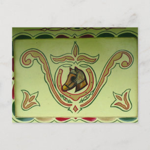 Gegevens over zigeunerwagon briefkaart