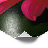 Gegevens roze dagen foto afdruk (Hoek)