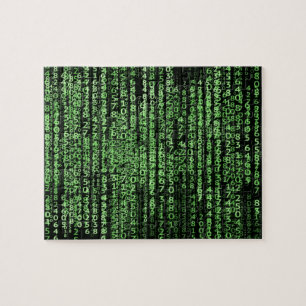 Gegevens Sci Fi Matrix-programma Legpuzzel