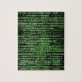 Gegevens Sci Fi Matrix-programma Legpuzzel (Verticaal)