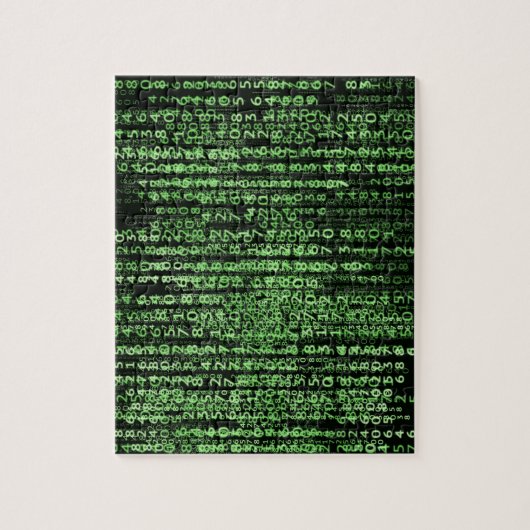 Gegevens Sci Fi Matrix-programma Legpuzzel (Verticaal)