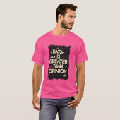 Gegevens, Statistieken, Gegevensanalyse, Data Scie T-shirt (Voorkant volledig)