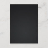 Gegevens van Bachelorette of Hens Party Informatiekaartje (Achterkant)