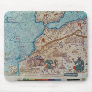 Gegevens van de Catalaanse atlas, 1375 Muismat
