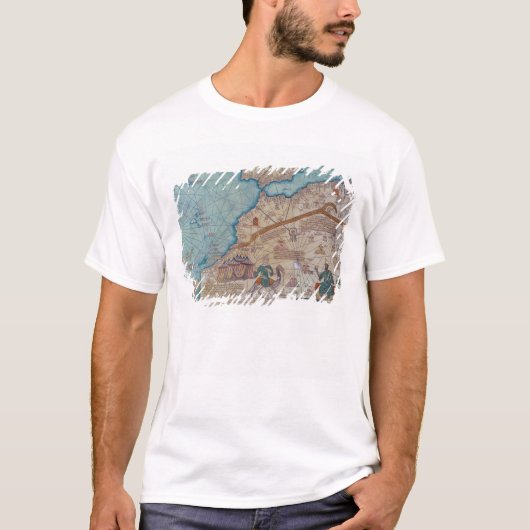 Gegevens van de Catalaanse atlas, 1375 T-shirt (Voorkant)