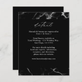 Gegevens zwarte budgetmarmer (Voorkant / Achterkant)