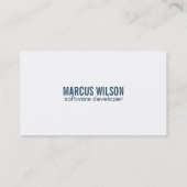 Gegevensbeveiliging | datamining | programmeur visitekaartje (Achterkant)