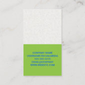 Gegevenskaarten | informatieanalist visitekaartje (Achterkant)