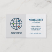 Gegevensnetwerk | Beveiligingssystemen | IT Visitekaartje (Voorkant)