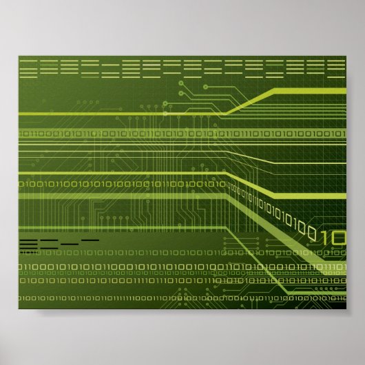 Gegevensstroom Poster (Voorkant)