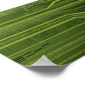 Gegevensstroom Poster (Hoek)