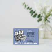 Gegevensverwerking Visitekaartje (Staand voorkant)