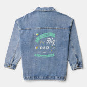 Gegevenswetenschapper Analyst Machine Learning Fun Denim Jacket (Achterkant)