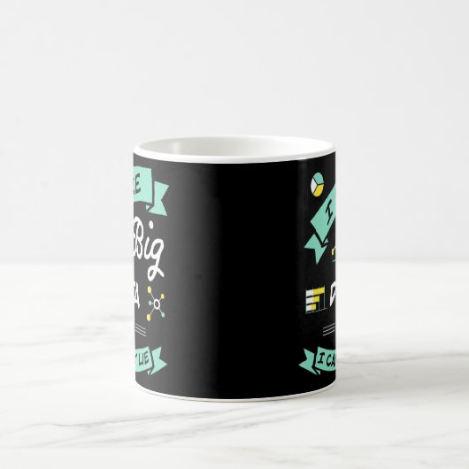 Gegevenswetenschapper Analyst Machine Learning Fun Koffiemok (Center)