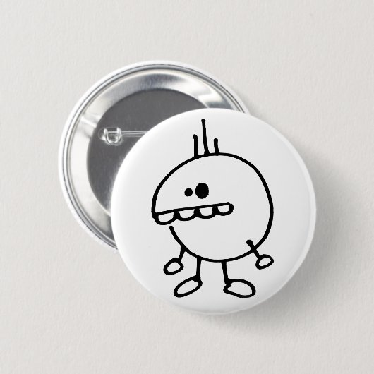 Gegga-toets Ronde Button 5,7 Cm (Voorkant /achterkant)