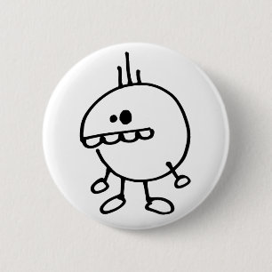 Gegga-toets Ronde Button 5,7 Cm