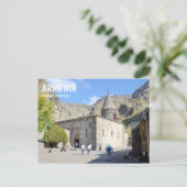 Geghard klooster in Armenië Briefkaart (Staand voorkant)