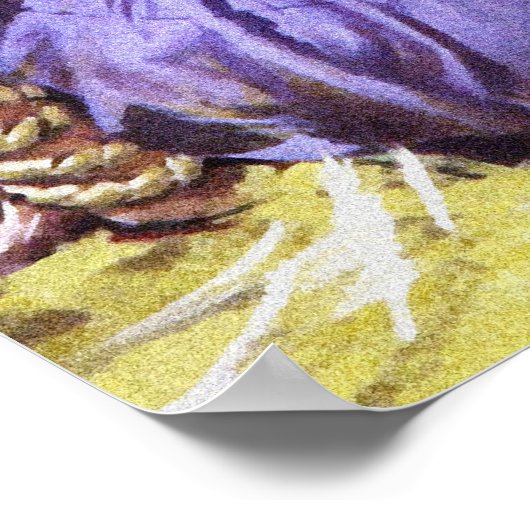 Gegijzelde  pulp-tijdschriften Hoesje kunst Poster (Hoek)