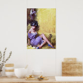 Gegijzelde  pulp-tijdschriften Hoesje kunst Poster (Keuken)