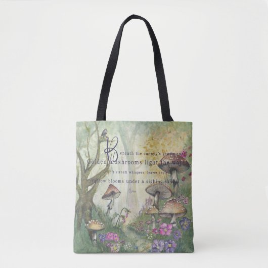 Gegilde schimmels Symfonie Tote Bag (Voorkant)