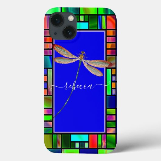 Geglazuurd en libel gepersonaliseerd  Case-Mate iPhone case (Achterkant)