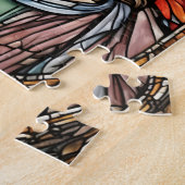Geglazuurd Jezusraam voor in de kerk Legpuzzel (Zijkant)
