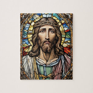 Geglazuurd Jezusraam voor in de kerk Legpuzzel