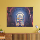Geglazuurd kerkraam canvas afdruk (Insitu (Woonkamer))