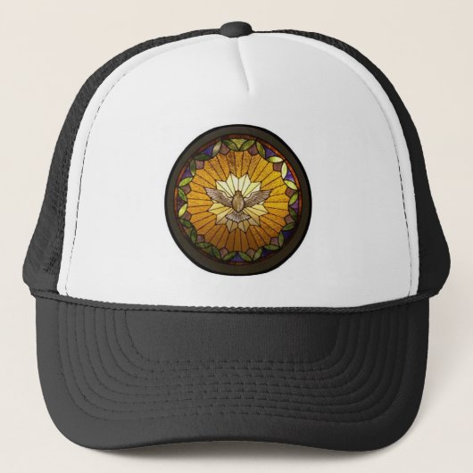 Geglazuurde Afdrukken Trucker Pet (Voorkant)