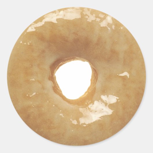 Geglazuurde donut Stickers (Voorkant)