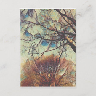 Geglazuurde Glas Takken Kaart