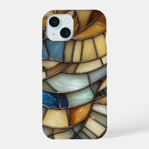 Geglazuurde golven iPhone 15 case