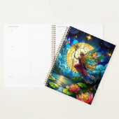 Geglazuurde Maanlicht Vlucht Elf Planner (Display)