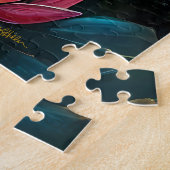 Geglazuurde Maanlicht Vlucht Fee Legpuzzel (Zijkant)