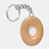 geglazuurde sleutelhanger van doughnut (Voorkant Links)