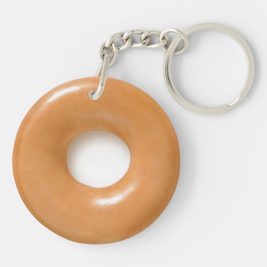 geglazuurde sleutelhanger van doughnut (Achterkant)