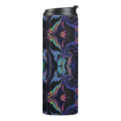 Geglazuurde thermische tumbler thermosbeker (Gedraaid links)