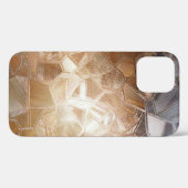 Gegolfd glas met achtergrondverlichting. Mooi lich Case-Mate iPhone Case (Achterkant (horizontaal))