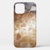 Gegolfd glas met achtergrondverlichting. Mooi lich Case-Mate iPhone Case (Achterkant)